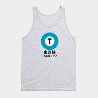 Tokyo Subway Tozai Line Tank Top